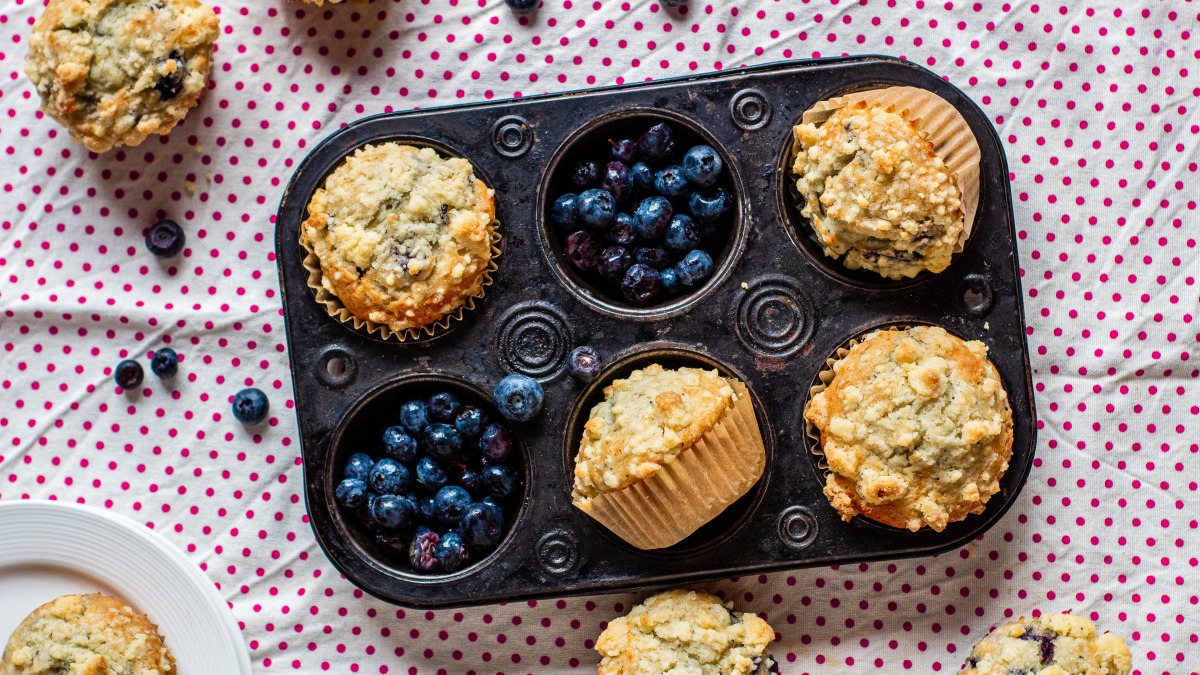 Awesome Blueberry Muffins image